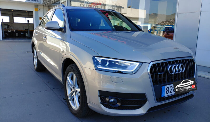 Audi Q3 2,0l TDI quattro , S Line, Automático lleno